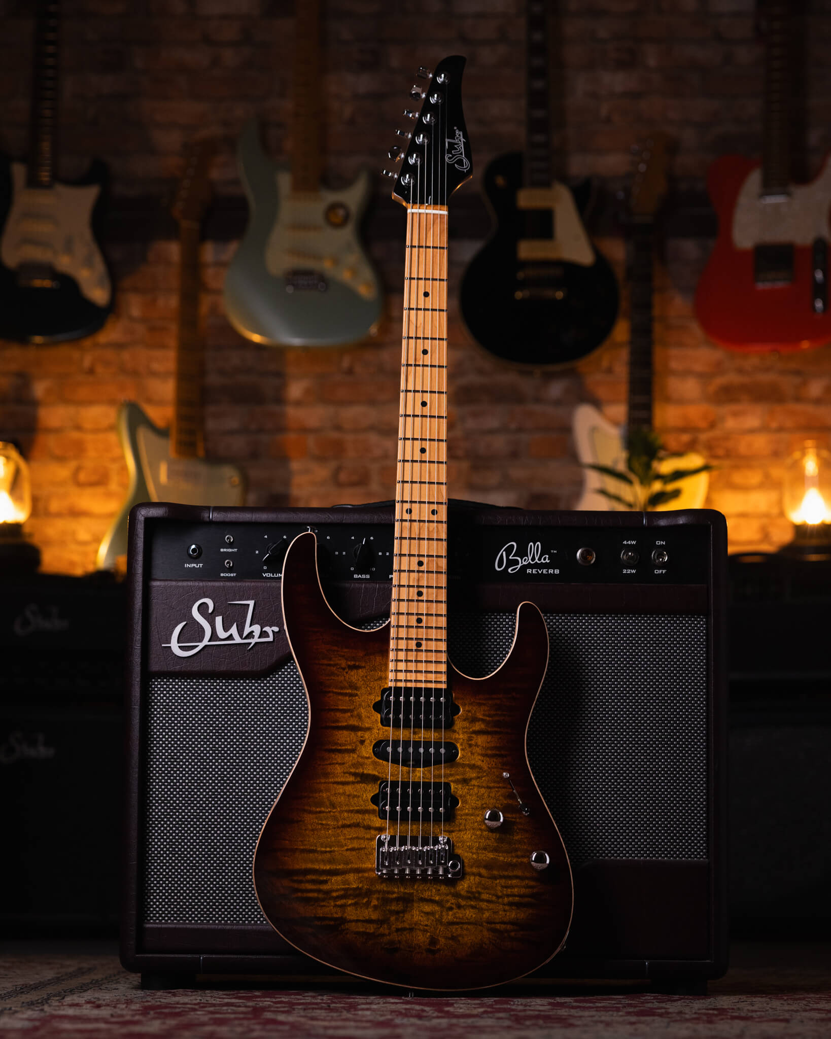 Suhr Modern Plus Bengal Burst - Guitarra Eléctrica | Gearhub 🌶️