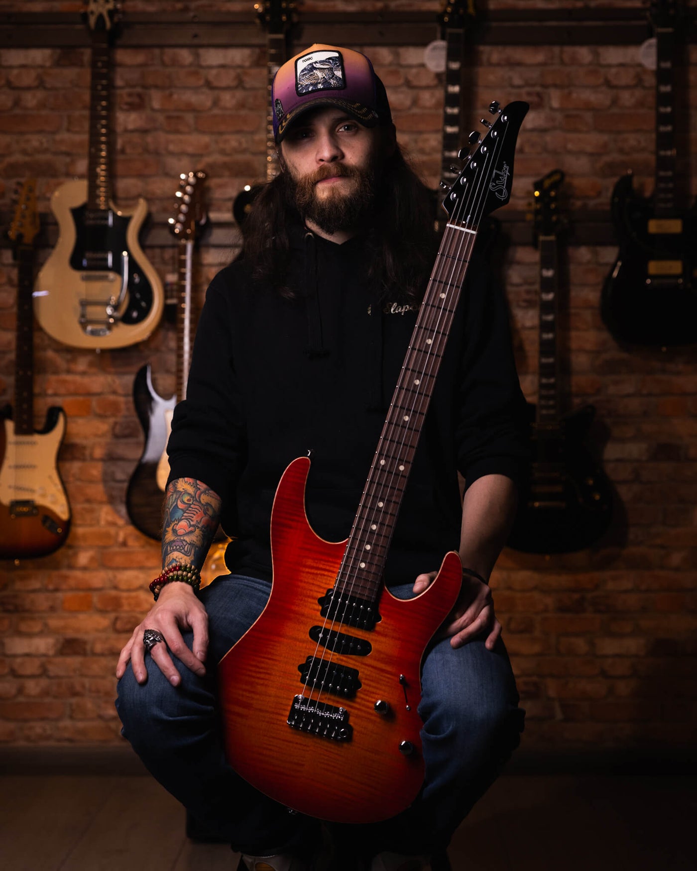 Suhr Modern Plus Fireburst - Guitarra Eléctrica