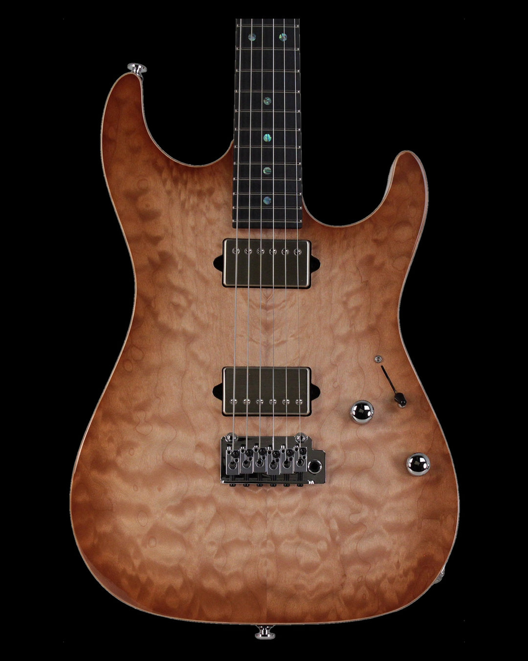 Suhr Select Standard Mahogany HH Quilt Natural Burst - Gearhub