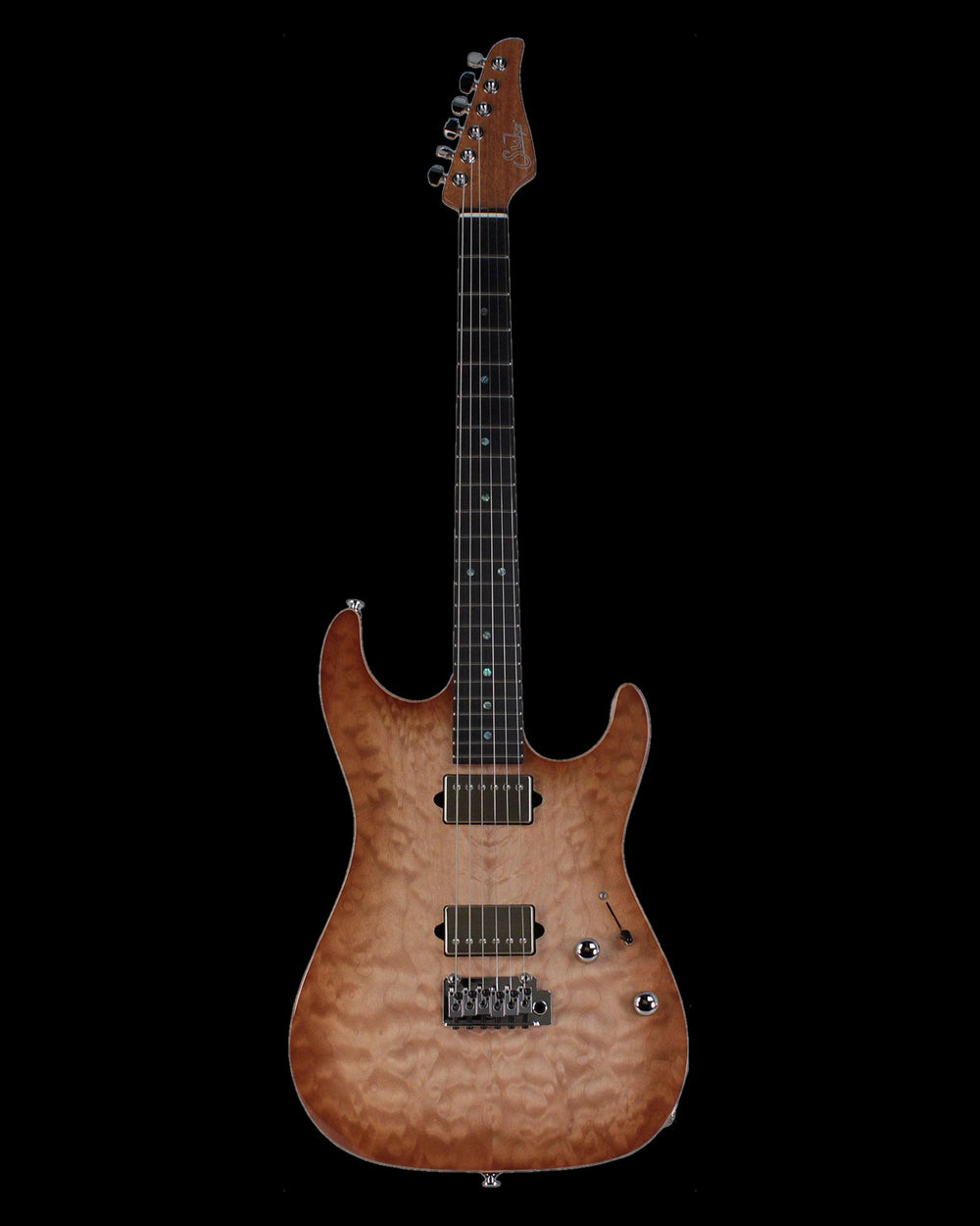 Suhr Select Standard Mahogany HH Quilt Natural Burst - Gearhub
