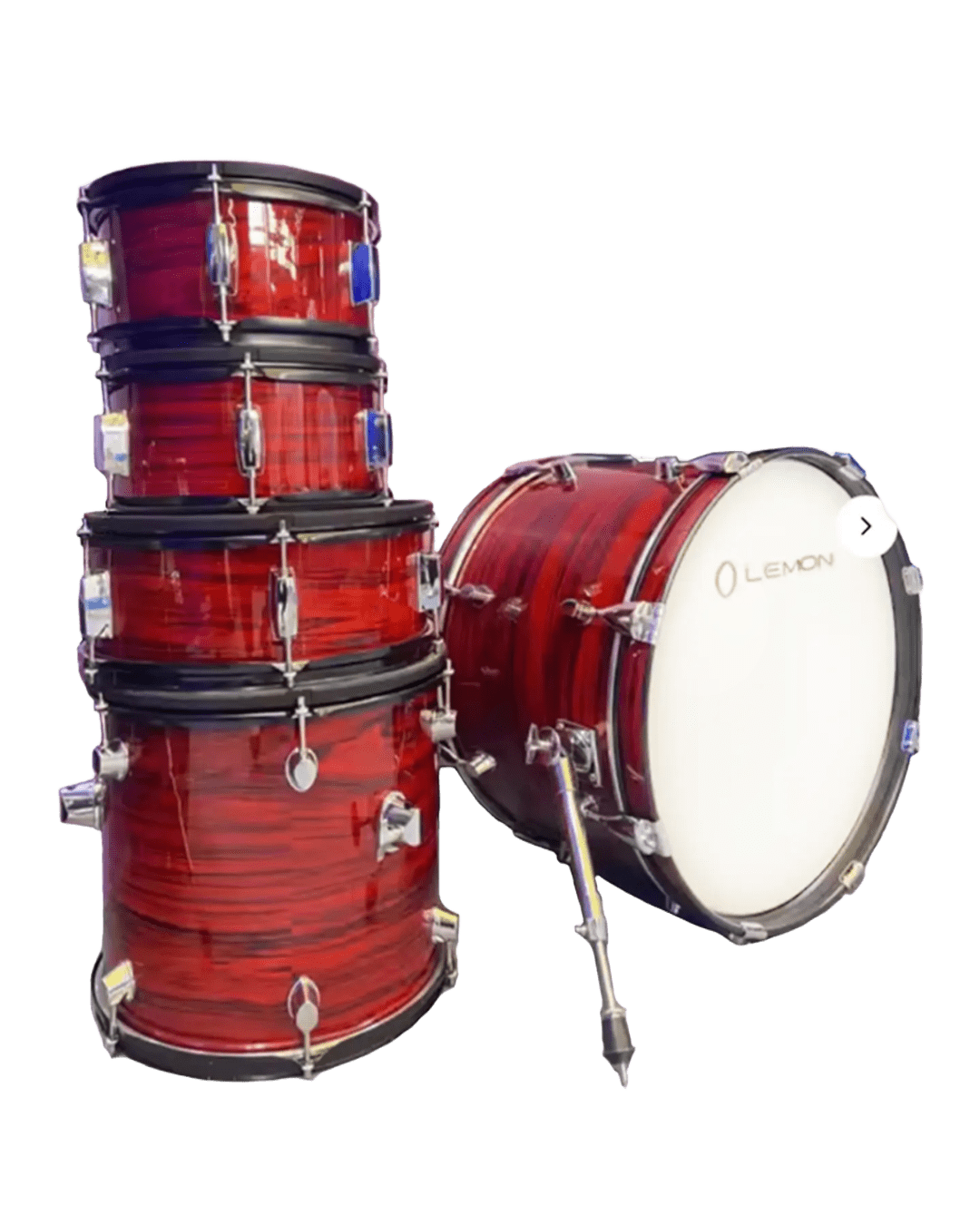Kit Lemon Drums T-950 Red - Batería Electrónica