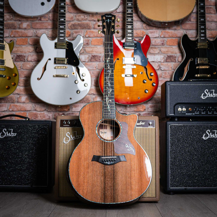 Taylor PS14CE Honduran Rosewood & Sinker Redwood - Guitarra Electroacústica | La Serie de Presentación ofrece una selección siempre cambiante de maderas de alta calidad, y para este Grand Auditorium PS14ce, hemos optado por un hermoso conjunto de palo de