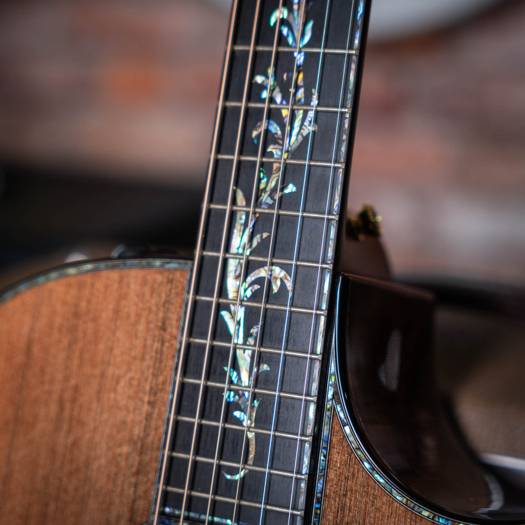 Taylor PS14CE Honduran Rosewood & Sinker Redwood - Guitarra Electroacústica | La Serie de Presentación ofrece una selección siempre cambiante de maderas de alta calidad, y para este Grand Auditorium PS14ce, hemos optado por un hermoso conjunto de palo de