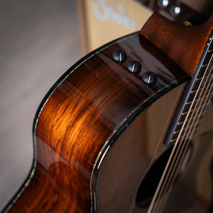 Taylor PS14CE Honduran Rosewood & Sinker Redwood - Guitarra Electroacústica | La Serie de Presentación ofrece una selección siempre cambiante de maderas de alta calidad, y para este Grand Auditorium PS14ce, hemos optado por un hermoso conjunto de palo de