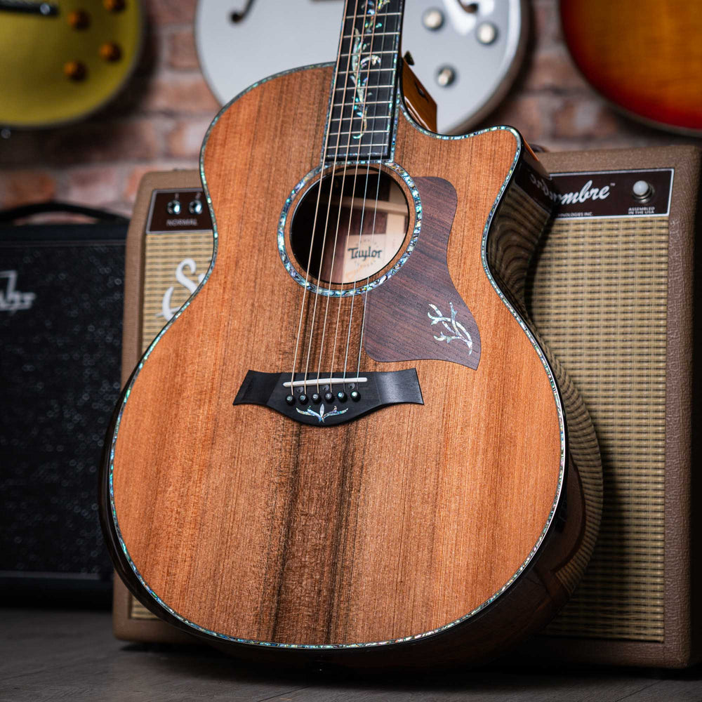 Taylor PS14CE Honduran Rosewood & Sinker Redwood - Guitarra Electroacústica | La Serie de Presentación ofrece una selección siempre cambiante de maderas de alta calidad, y para este Grand Auditorium PS14ce, hemos optado por un hermoso conjunto de palo de