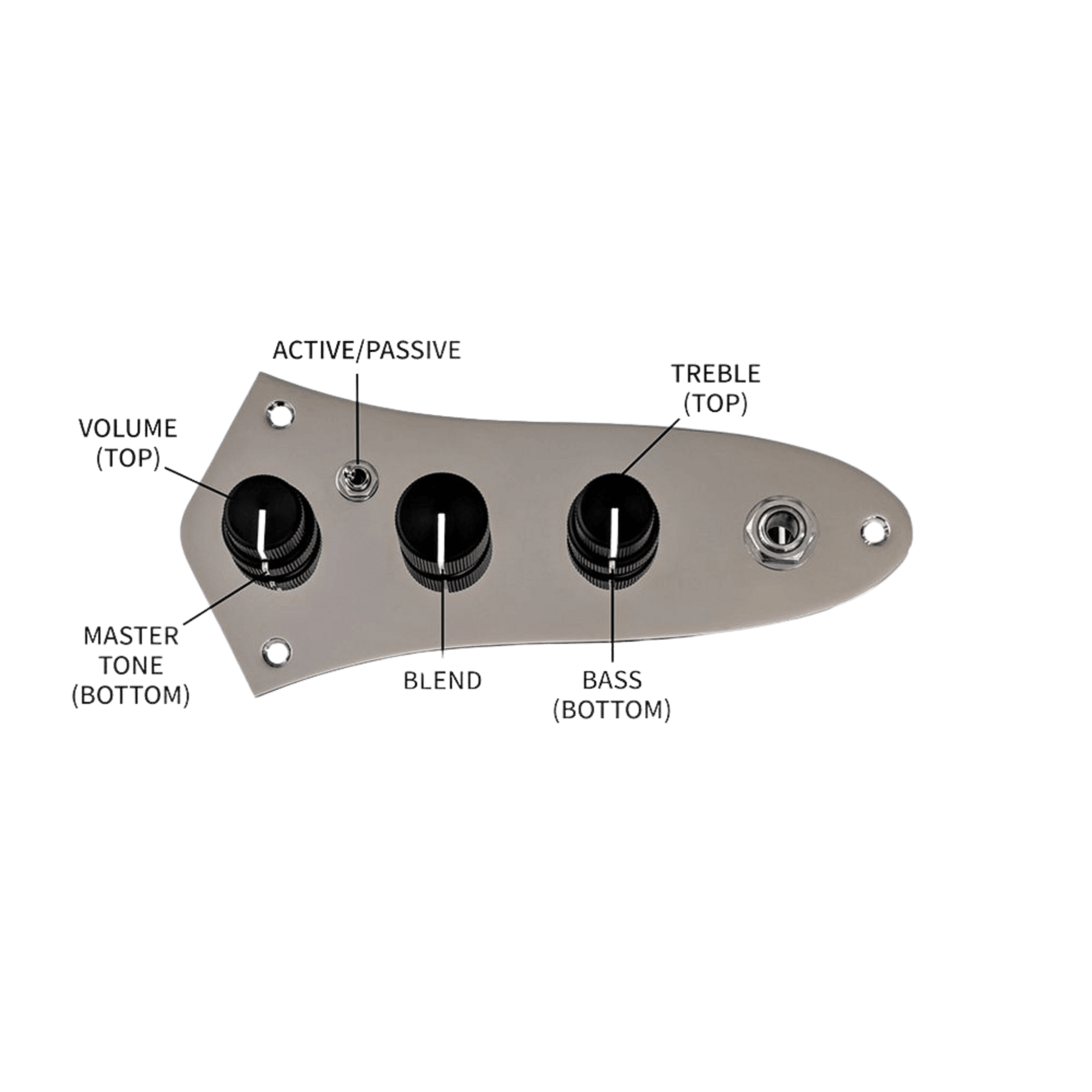 TrickFish J-Core Jazz Plate Preamp 2-Band | Gearhub 🌶️