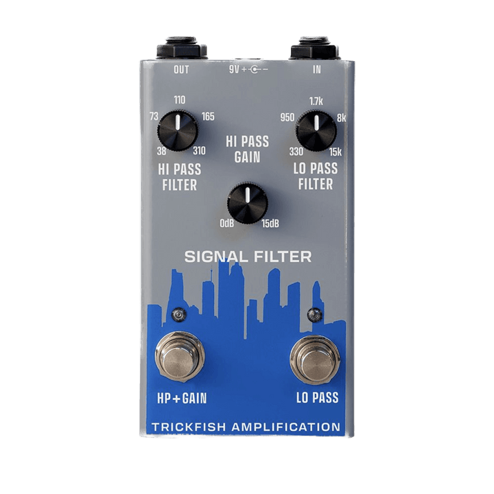 Trickfish Signal Filter - Pedal de Bajo | Presentamos la herramienta definitiva para esculpir tu tono con precisión y versatilidad: el Signal Filter.No se trata de un filtro cualquiera; es un dispositivo diseñado meticulosamente para ofrecer un control in