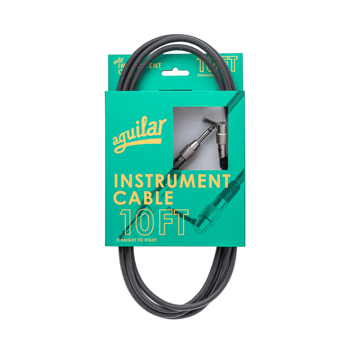 Aguilar INST10SS 3 mts St to 90 - Cable de Instrumento Recto 90°
