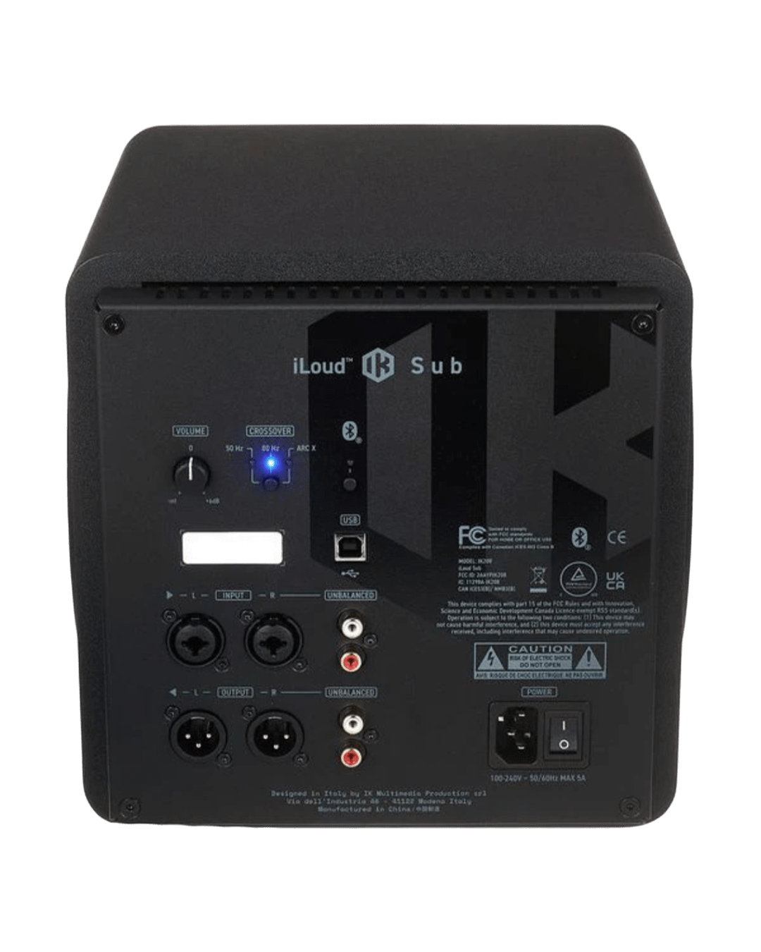 IK Multimedia iLoud Sub - Subwoofer activo de 2x6.5" - 200W