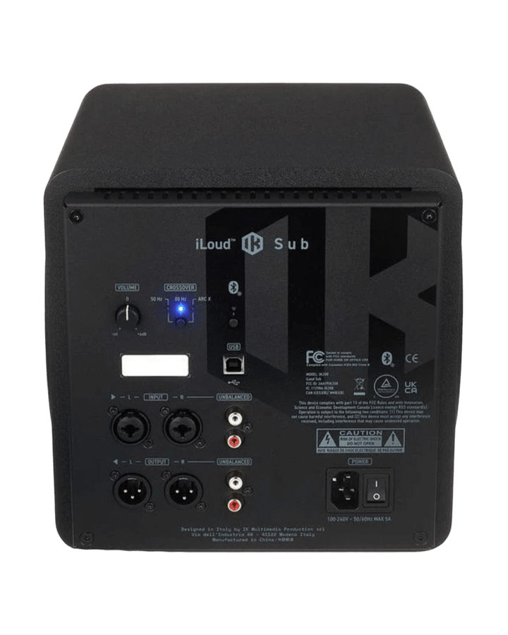 IK Multimedia iLoud Sub - Subwoofer activo de 2x6.5" - 200W