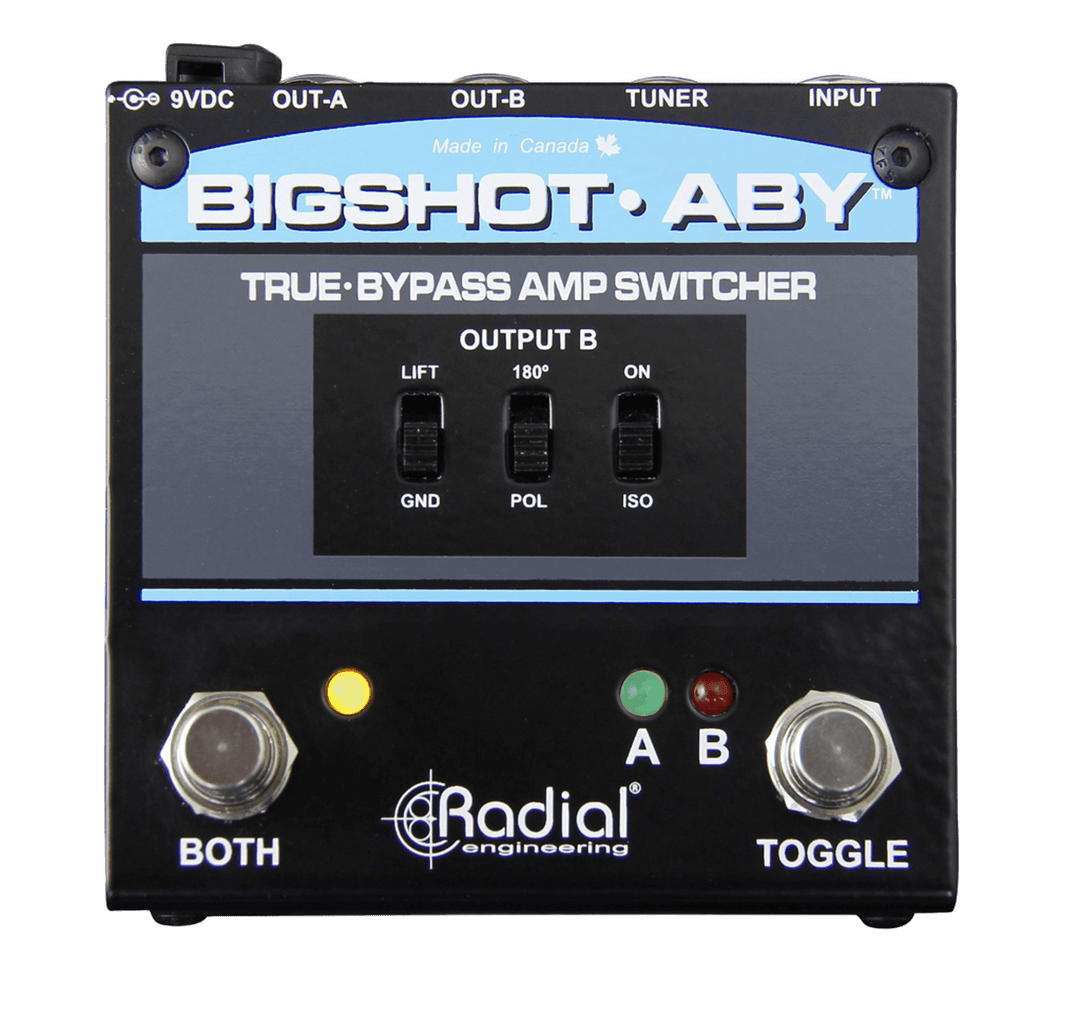 Radial Bigshot ABY - Switch de Amplificadores True Bypass