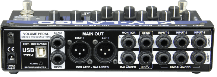Radial Key Largo - Mezclador de Teclado con Pedal Sustain Integrado