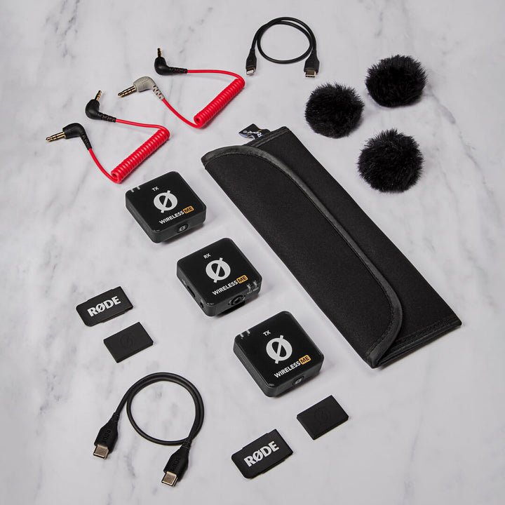 Rode Wireless Me Dual - Sistema de Micrófono Inalámbrico Compacto para dos Personas