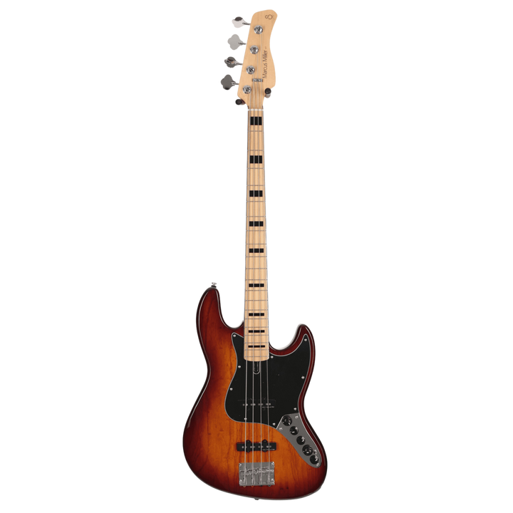 Sire V7 Vintage Ash Tobacco Sunburst (2nd Gen) - Bajo Eléctrico | Si me hubiesen mostrado los bajos Sire guiándonos solamente por el precio, habría tenido muchas dudas sobre qué tan buenos serían. Afortunadamente, tuve la oportunidad de ver uno y tocarlo