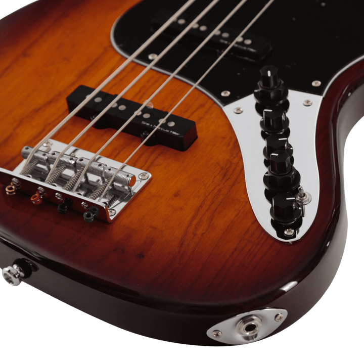 Sire V7 Vintage Ash Tobacco Sunburst (2nd Gen) - Bajo Eléctrico | Si me hubiesen mostrado los bajos Sire guiándonos solamente por el precio, habría tenido muchas dudas sobre qué tan buenos serían. Afortunadamente, tuve la oportunidad de ver uno y tocarlo