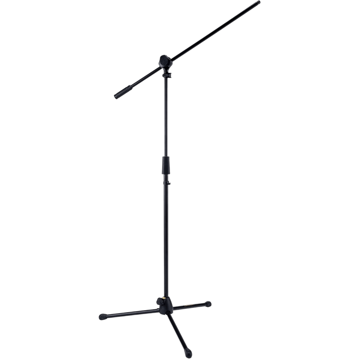 Hercules MS432B - Atril Micrófono | El atril para micrófono MS432B con Boom, fue diseñado específicamente para empresas de refuerzo sonoro o blackline y músicos que comúnmente salen a giras. Entre sus principales características encontramos: Ajuste de lon