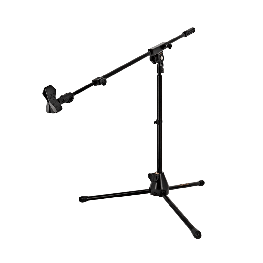 Hercules MS540B - Atril Micrófono | Innovadores elementos de diseño convierten a este atril en uno de los mejores del mercado. Incluye boom telescópico para alcanzar el ángulo preciso. Sistema boom de ajuste y manipulación instantánea. Altura: 655 mm (25.