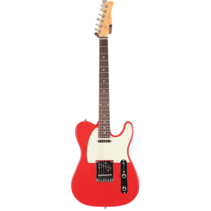 Sire T3 Dakota Red - Guitarra Eléctrica | La guitarra eléctrica tradicional en forma de T se mejora con especificaciones electrónicas y de hardware diseñadas por Larry Carlton para adaptarse a la mayoría de los estilos de guitarra, desde el clásico hasta