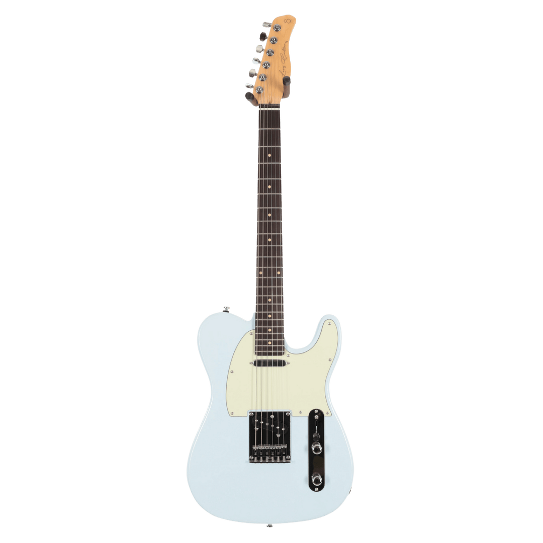 Sire T3 Sonic Blue - Guitarra Eléctrica | La guitarra eléctrica tradicional en forma de T se mejora con especificaciones electrónicas y de hardware diseñadas por Larry Carlton para adaptarse a la mayoría de los estilos de guitarra, desde el clásico hasta