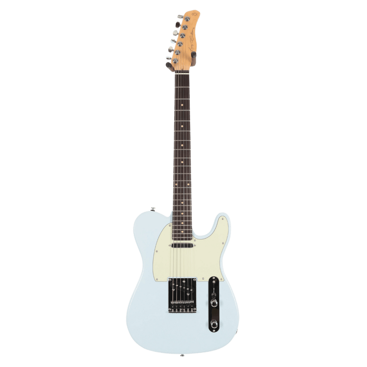 Sire T3 Sonic Blue - Guitarra Eléctrica | La guitarra eléctrica tradicional en forma de T se mejora con especificaciones electrónicas y de hardware diseñadas por Larry Carlton para adaptarse a la mayoría de los estilos de guitarra, desde el clásico hasta