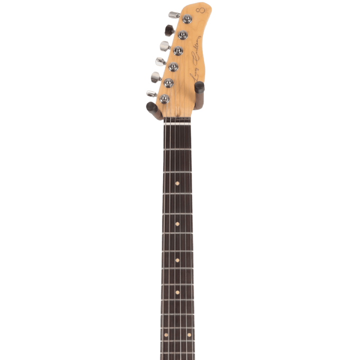 Sire T3 Sonic Blue - Guitarra Eléctrica | La guitarra eléctrica tradicional en forma de T se mejora con especificaciones electrónicas y de hardware diseñadas por Larry Carlton para adaptarse a la mayoría de los estilos de guitarra, desde el clásico hasta