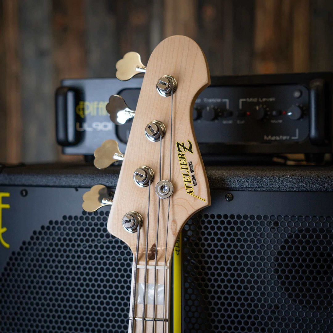 Atelier Z M-245 Natural 2023 - Bajo Eléctrico | Diseñados y construidos en Tokyo, Japón, la serie Magnitude de Atelier Z tiene un sonido característico y ortodoxo que se adapta a todos los estilos de música del en donde se pueda desempeñar jazz bass, tamb