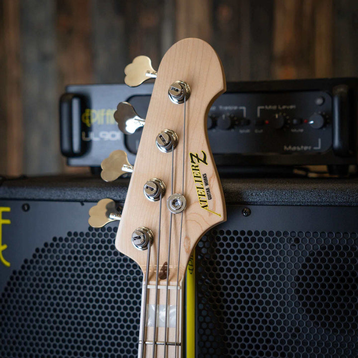 Atelier Z M-245 Natural 2023 - Bajo Eléctrico | Diseñados y construidos en Tokyo, Japón, la serie Magnitude de Atelier Z tiene un sonido característico y ortodoxo que se adapta a todos los estilos de música del en donde se pueda desempeñar jazz bass, tamb