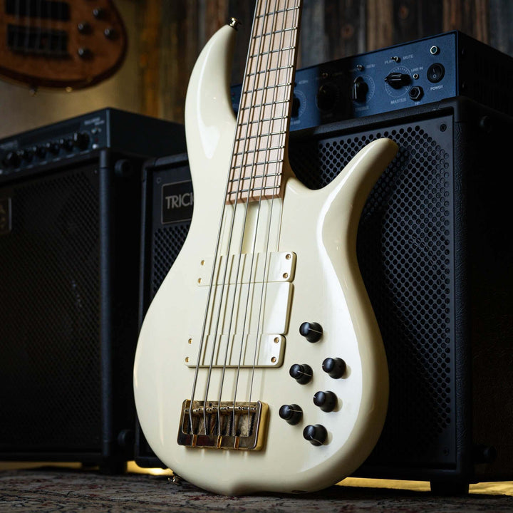 F Bass BN5 Olympic White 2018 - Bajo Eléctrico | The BN series is the product of 40+ years of F Bass evolution. While it has roots stemming from the original Jazz Bass, it has slowly morphed into our signature sound, feel, and look. The BN series’ voice l