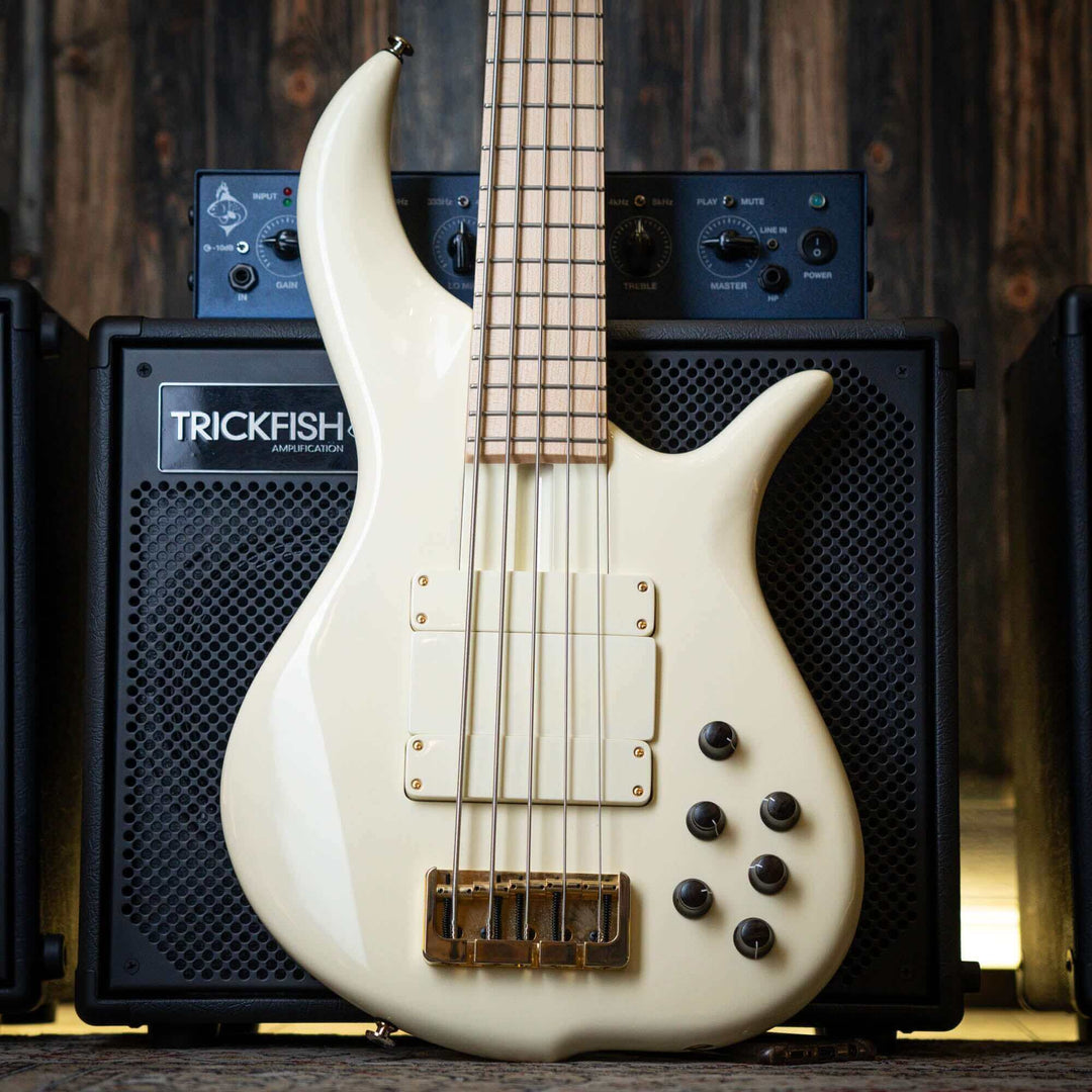 F Bass BN5 Olympic White 2018 - Bajo Eléctrico | The BN series is the product of 40+ years of F Bass evolution. While it has roots stemming from the original Jazz Bass, it has slowly morphed into our signature sound, feel, and look. The BN series’ voice l