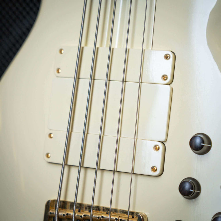 F Bass BN5 Olympic White 2018 - Bajo Eléctrico | The BN series is the product of 40+ years of F Bass evolution. While it has roots stemming from the original Jazz Bass, it has slowly morphed into our signature sound, feel, and look. The BN series’ voice l