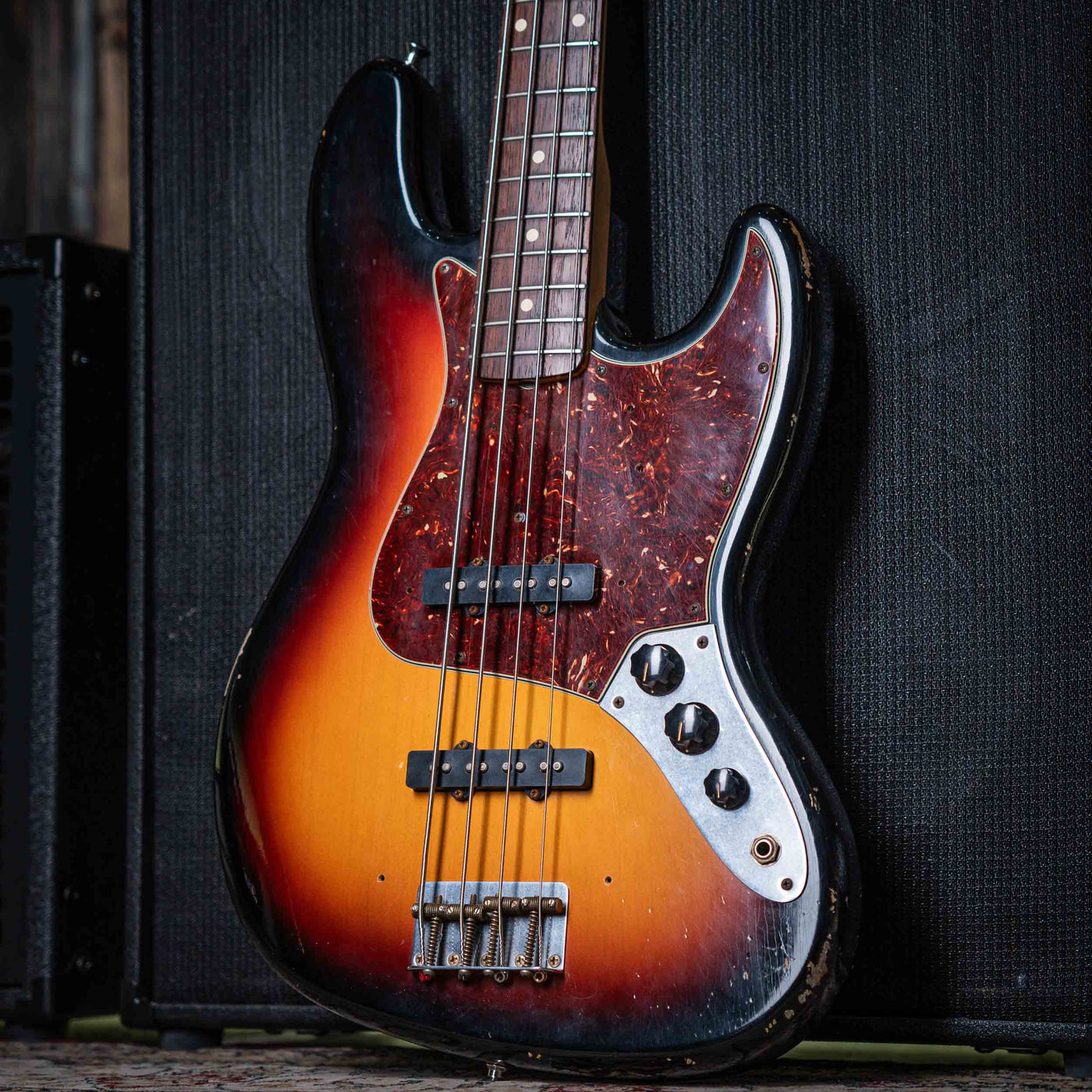 Fender Jazz Bass Custom Shop 64 Sunburst 2019 - Bajo Eléctrico