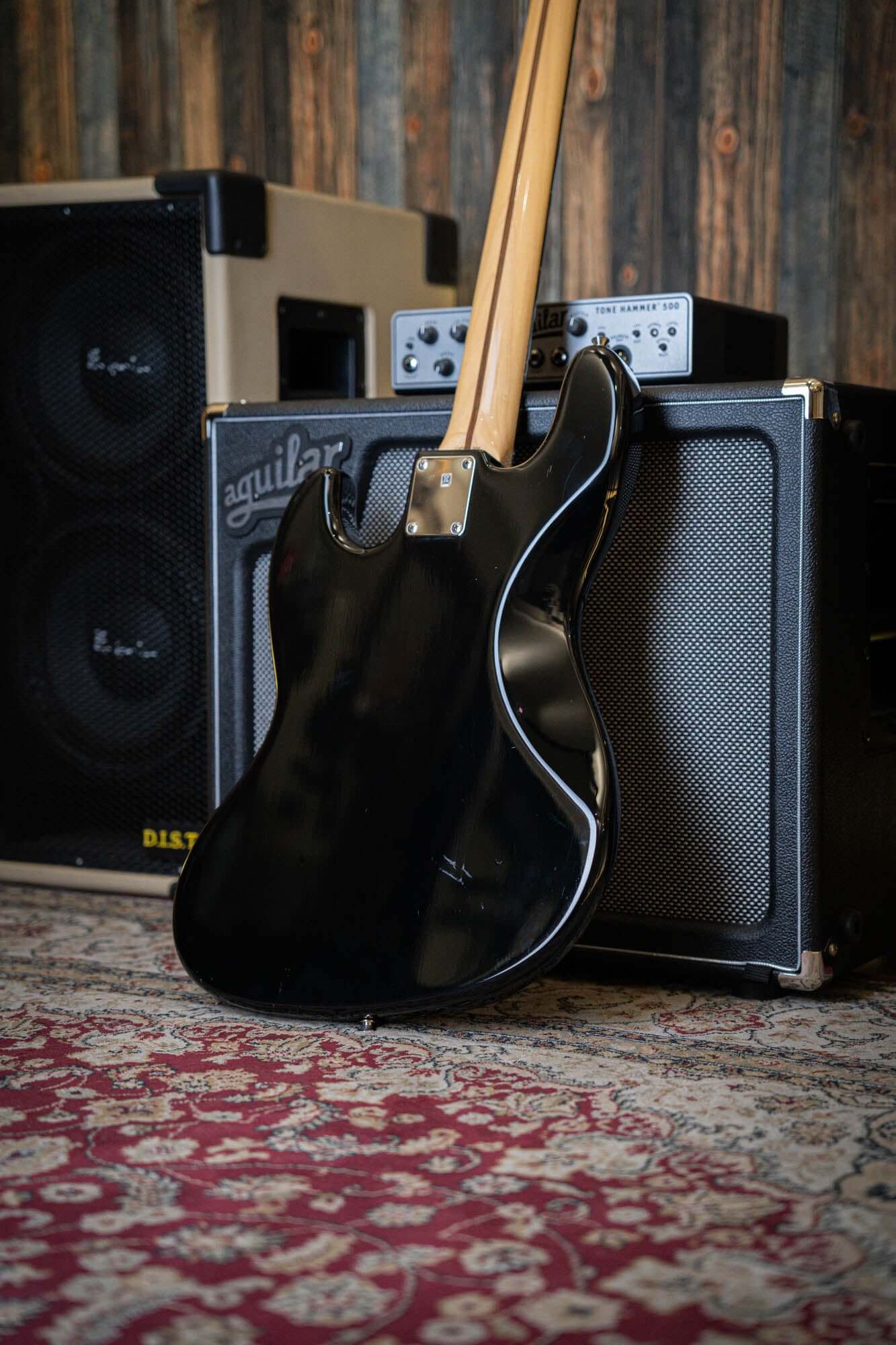 Fender Jazz Bass Geddy Lee Black Mij 2007 (S069259) - Bajo Eléctrico