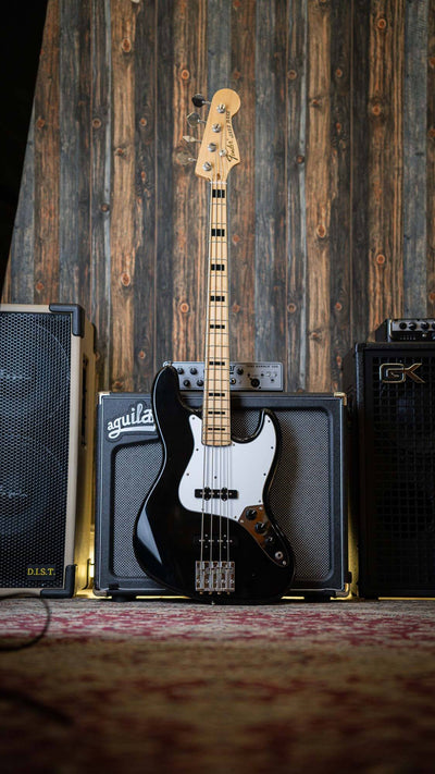 Fender Jazz Bass Geddy Lee Black Mij 2007 (S069259) - Bajo Eléctrico