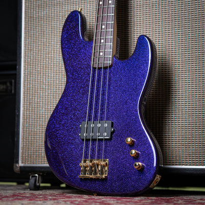 Fender Jazz bass Seymour Duncan SMB4 Sparkle Purple 1998 - Bajo Eléctrico