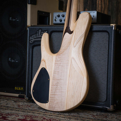 Fodera Imperial II 5 Elite Redwood Burl 2021 - Bajo Eléctrico