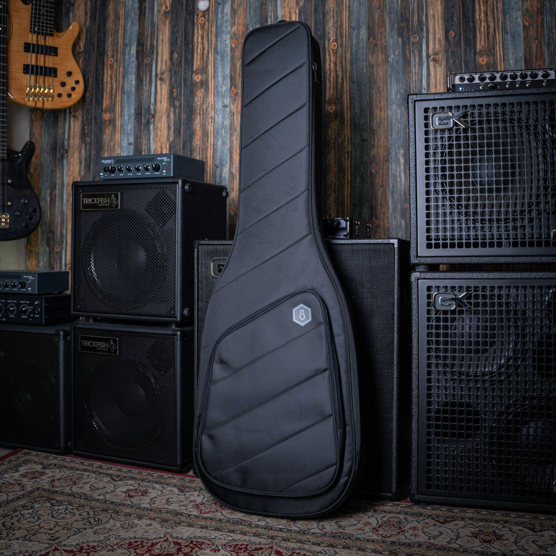 Sire Gig Bag Acoustic - Funda de Guitarra Acústica | Característica • Funda para guitarra acústica.• Moldeado a la forma del instrumento.• Soporte completo para el mástil.• Protege de corrosión y daño por golpes.• Interior de lujo. Dimensiones interiores