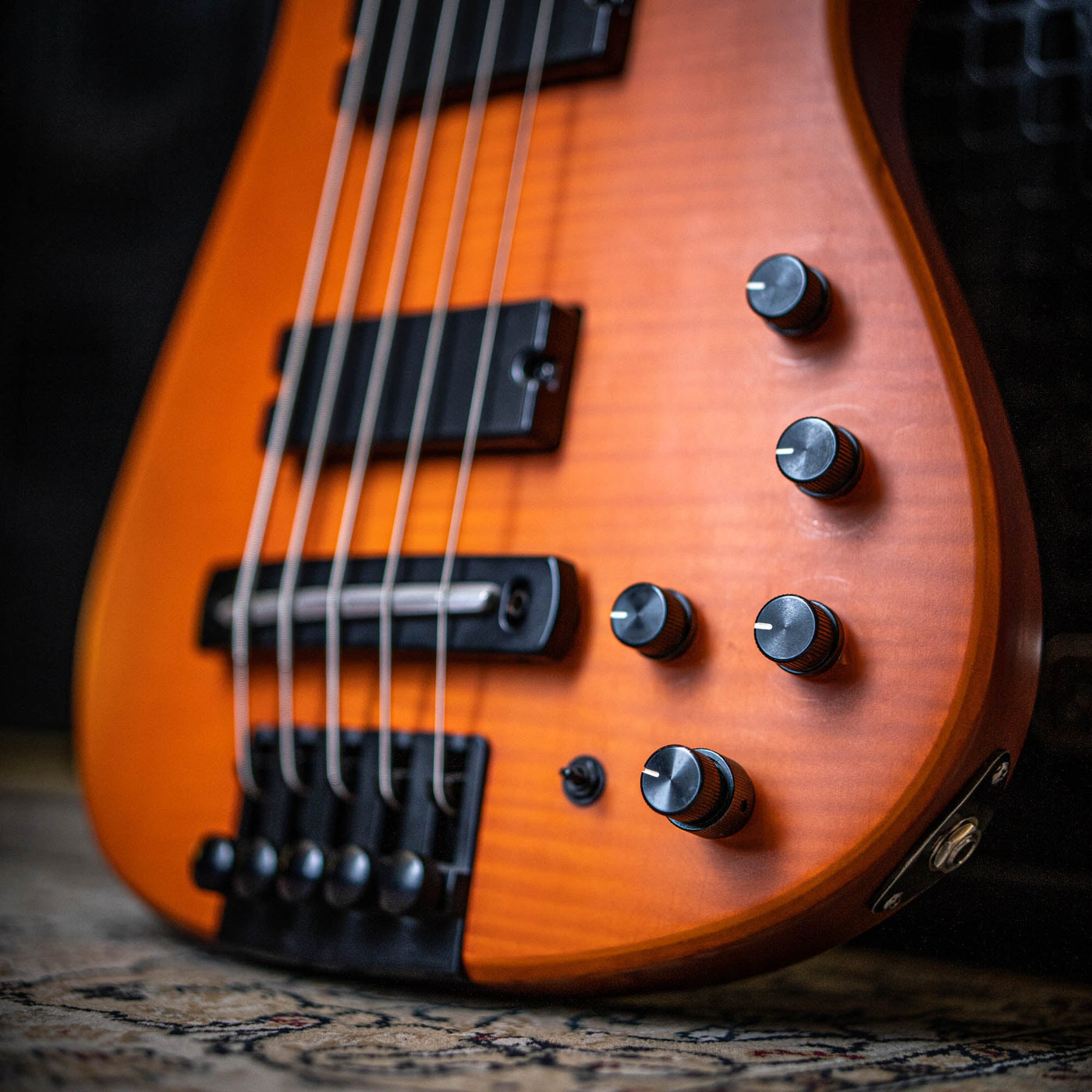 NS Design CR5 Radius Amber w/ Electric Piezo 2014 - Bajo Eléctrico