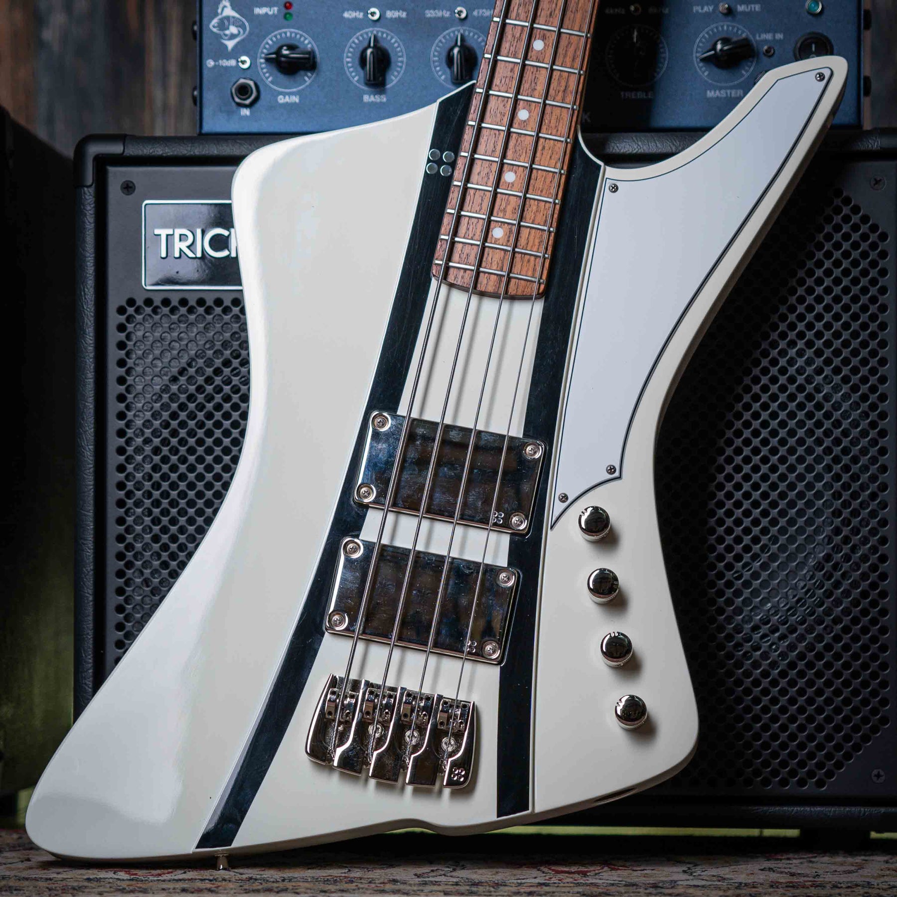 ベース Sandberg Forty Eight 4st (White Matt) Sandberg Forty Eight Vintage White - Bajo Eléctrico | Gearhub 🌶️