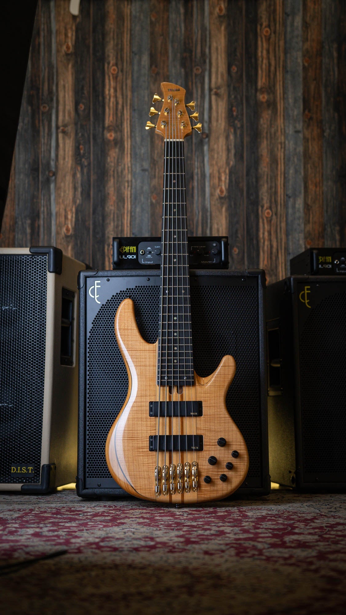 Yamaha TRB-6PII Natural Flamed Maple - Bajo Eléctrico