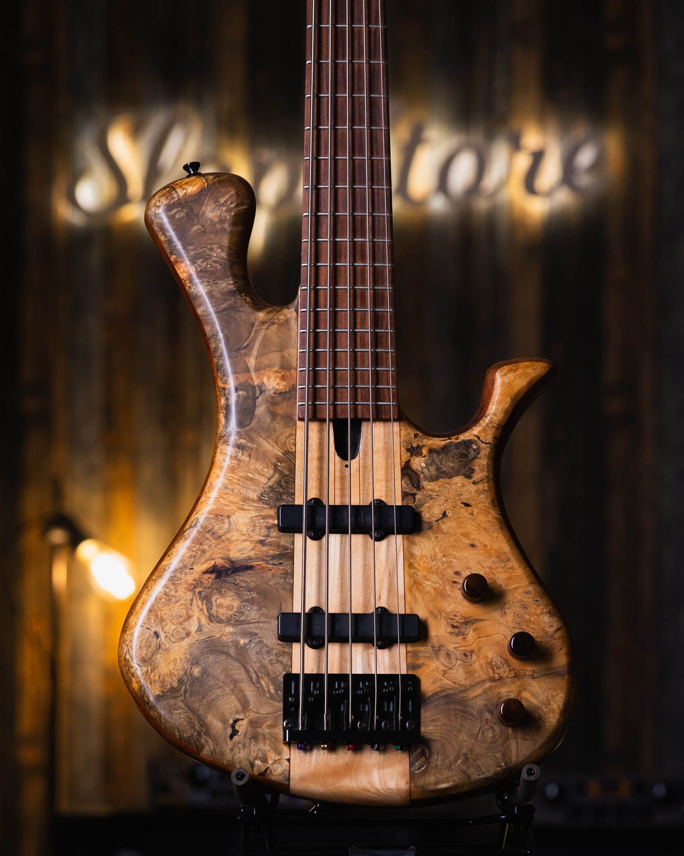 AYS Zero 5 Buckeye Burl 2007 - Bajo Eléctrico