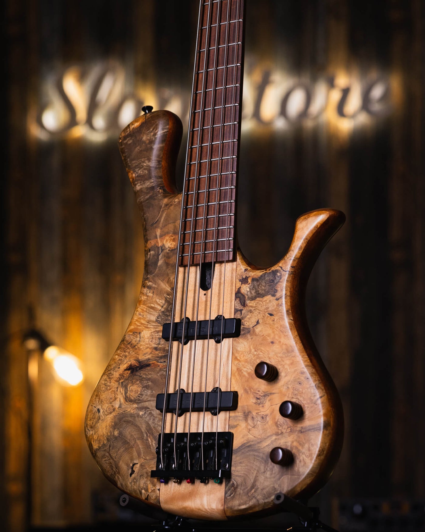 AYS Zero 5 Buckeye Burl 2007 - Bajo Eléctrico