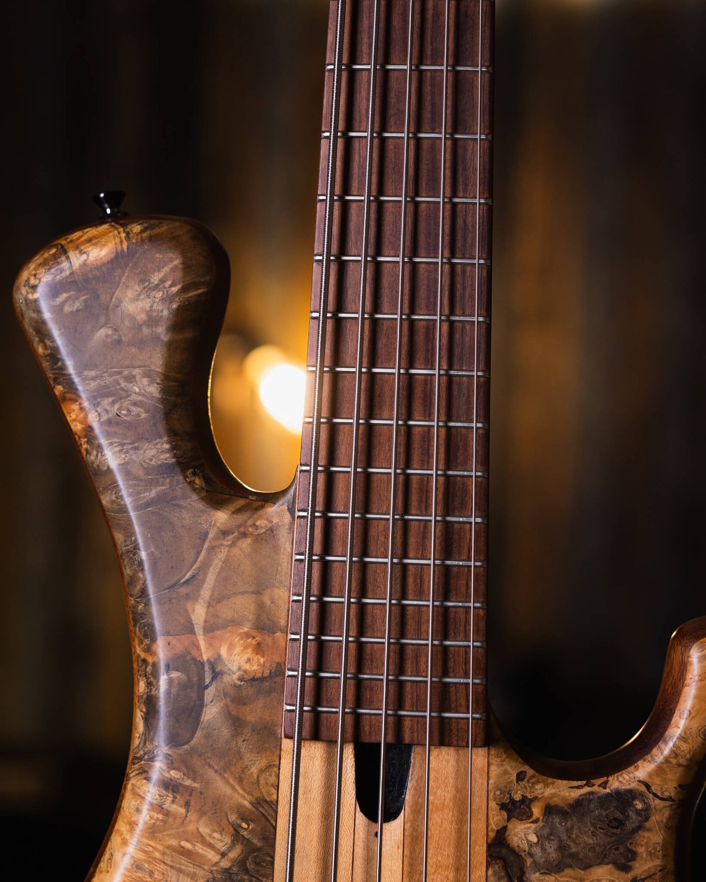 AYS Zero 5 Buckeye Burl 2007 - Bajo Eléctrico