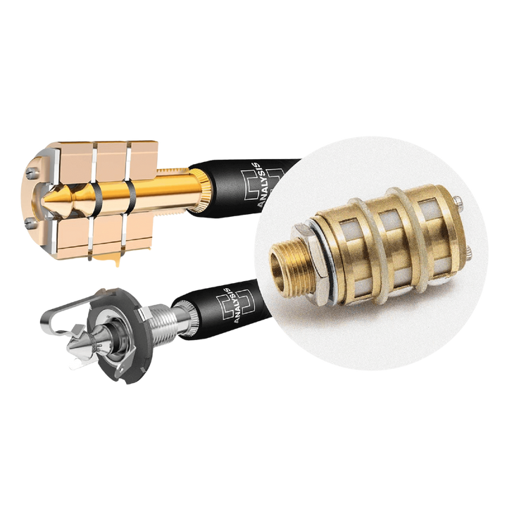 Analysis Plus Qi Jack Stereo | ¿Eres un constructor, diseñador o fabricante de instrumentos musicales electrónicos, amplificadores, audio profesional u otro equipo que requiere conectores de entrada/salida de la más alta calidad y el mejor sonido para enc
