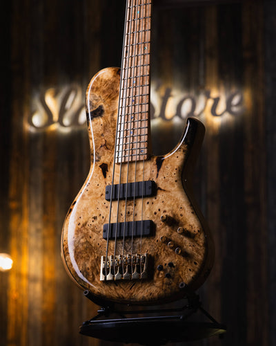 DTC Artist SCTA5 Buckeye Burl 2021 - Bajo Eléctrico