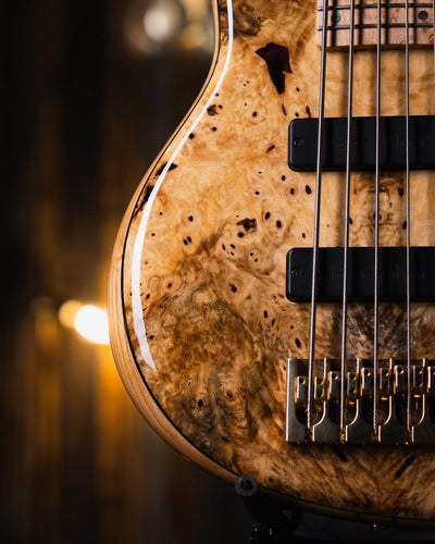DTC Artist SCTA5 Buckeye Burl 2021 - Bajo Eléctrico