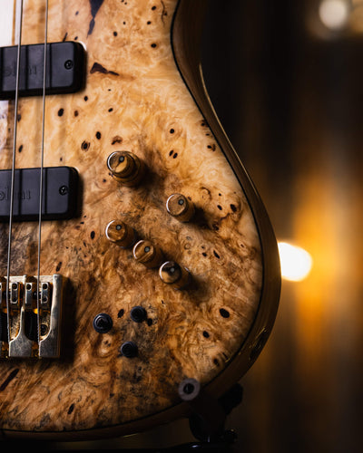 DTC Artist SCTA5 Buckeye Burl 2021 - Bajo Eléctrico