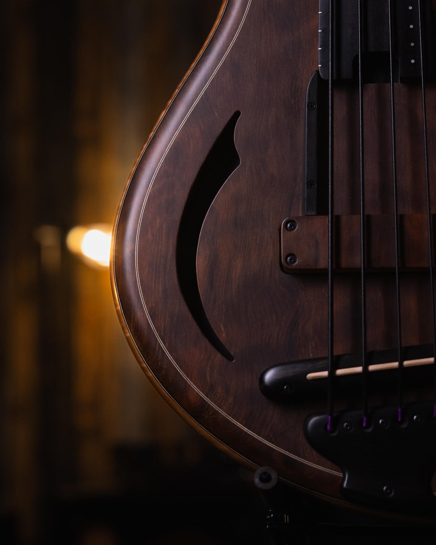 F Bass AC4 Figured Walnut 2021 - Bajo Eléctrico