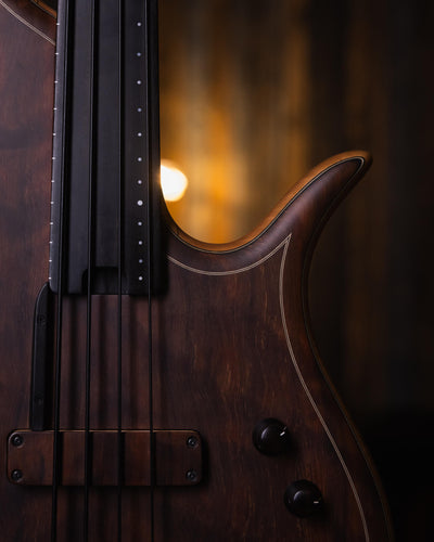 F Bass AC4 Figured Walnut 2021 - Bajo Eléctrico