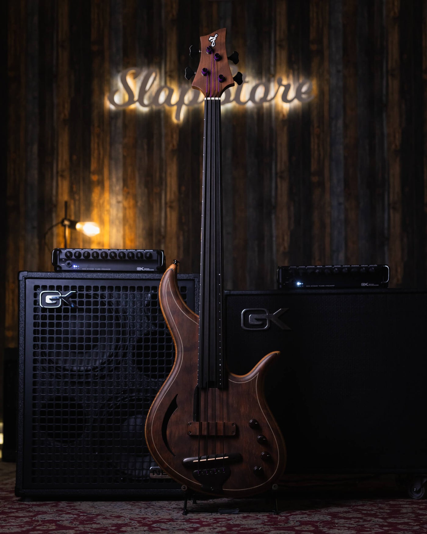 F Bass AC4 Figured Walnut 2021 - Bajo Eléctrico