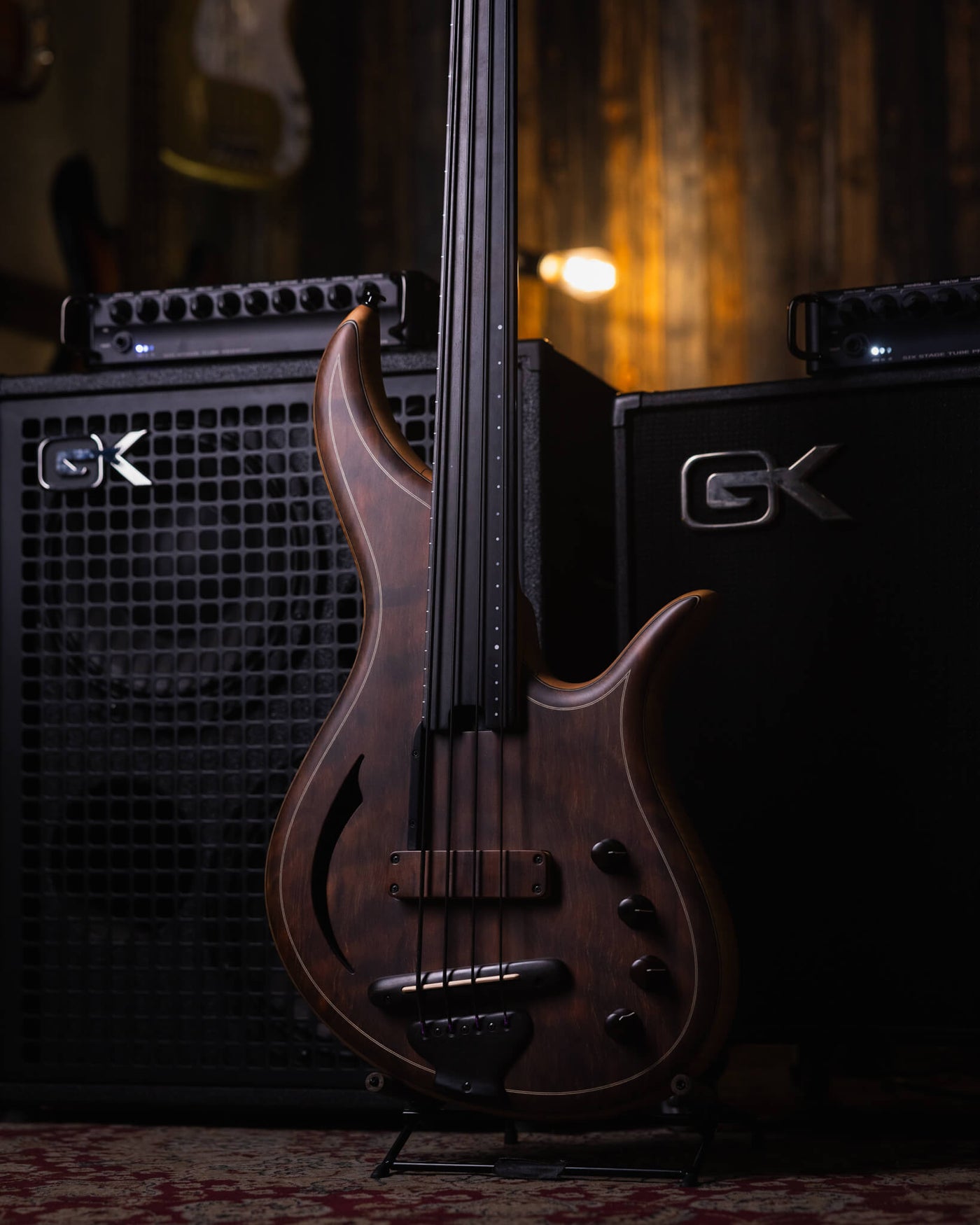 F Bass AC4 Figured Walnut 2021 - Bajo Eléctrico